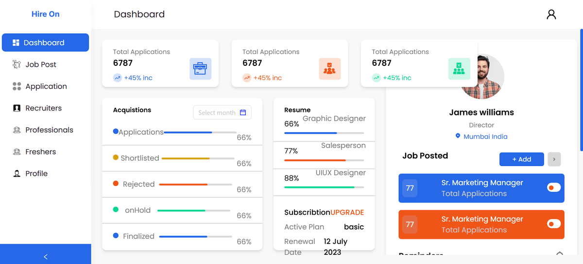 Job Dashboard